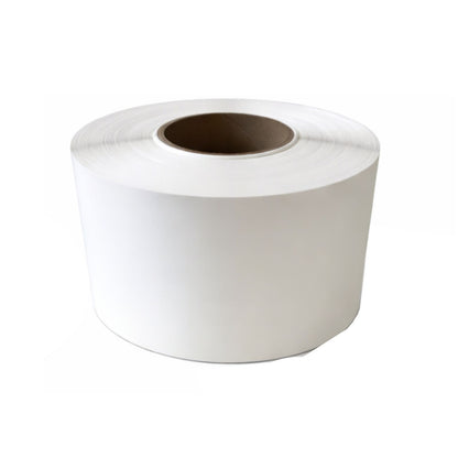 4" x 8" White Direct Thermal Labels on 3" Core (No Perforation) – 4 Rolls of 750 Labels