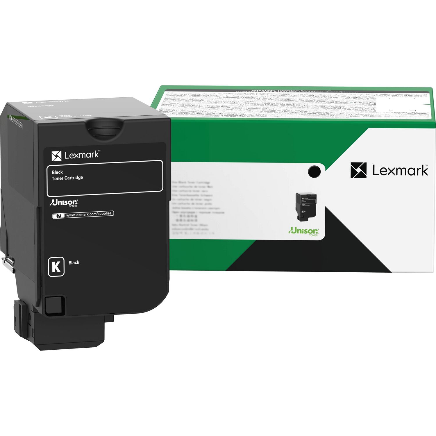 Cs710 Toner OEM Lexmark 71C10K0 Black Toner Cartridge for CS730, CS735, CS737, CX7 ...