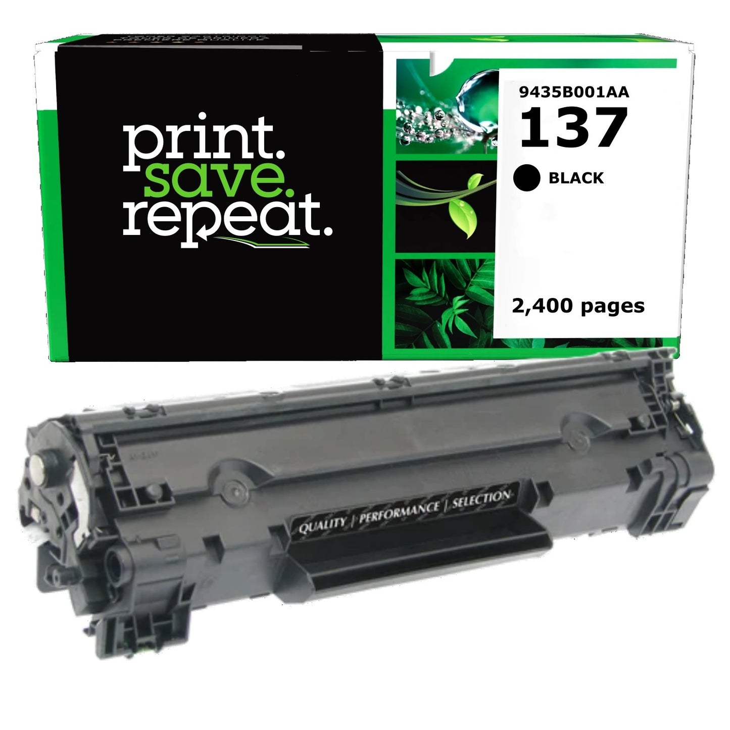 Canon 137 Remanufactured Toner Cartridge [2,400 Pages]