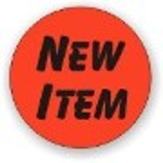 New Item Bullseye Label | Roll of 1,000