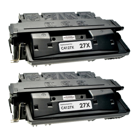 HP C4127X (27X) Compatible Toner Cartridge [10,000 pages] 2-pack