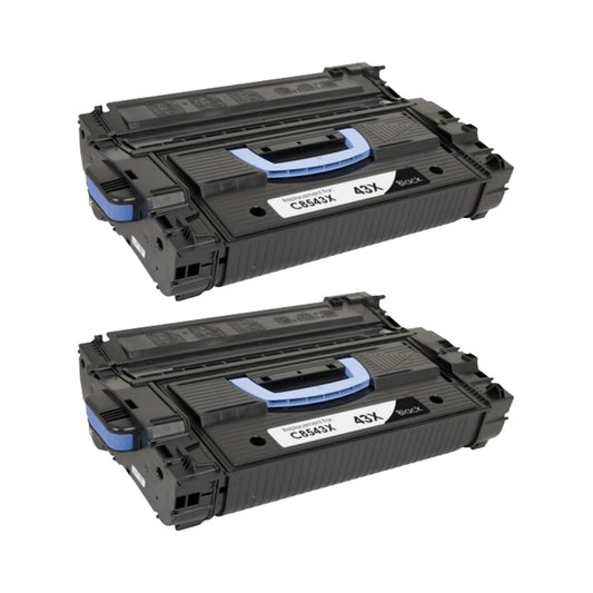 HP C8543X (43X) Compatible Toner Cartridge [30,000 pages] 2-pack