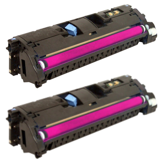 HP C9703A (121A) Magenta Compatible Toner Cartridge [4,000 pages] 2-Pack