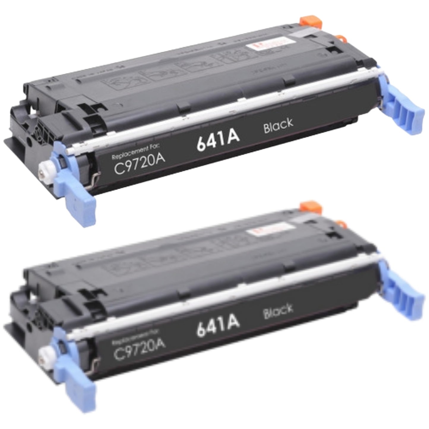 HP C9720A (641A) Black Compatible Toner Cartridge [9,000 pages] 2-Pack