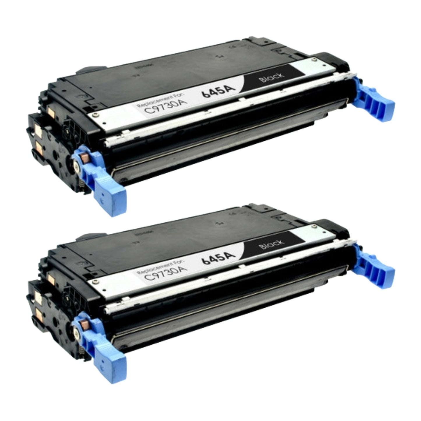 HP C9730A (645A) Black Compatible Toner Cartridge [13,000 pages] 2-Pack