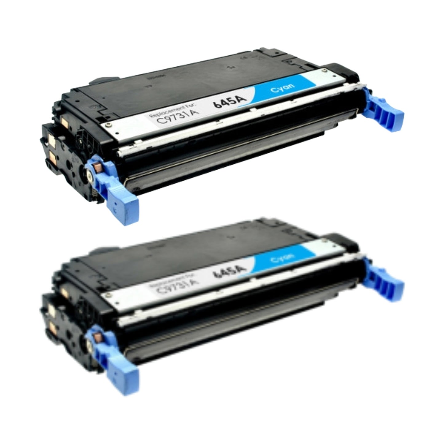 HP C9731A (645A) Cyan Compatible Toner Cartridge [12,000 pages] 2-Pack