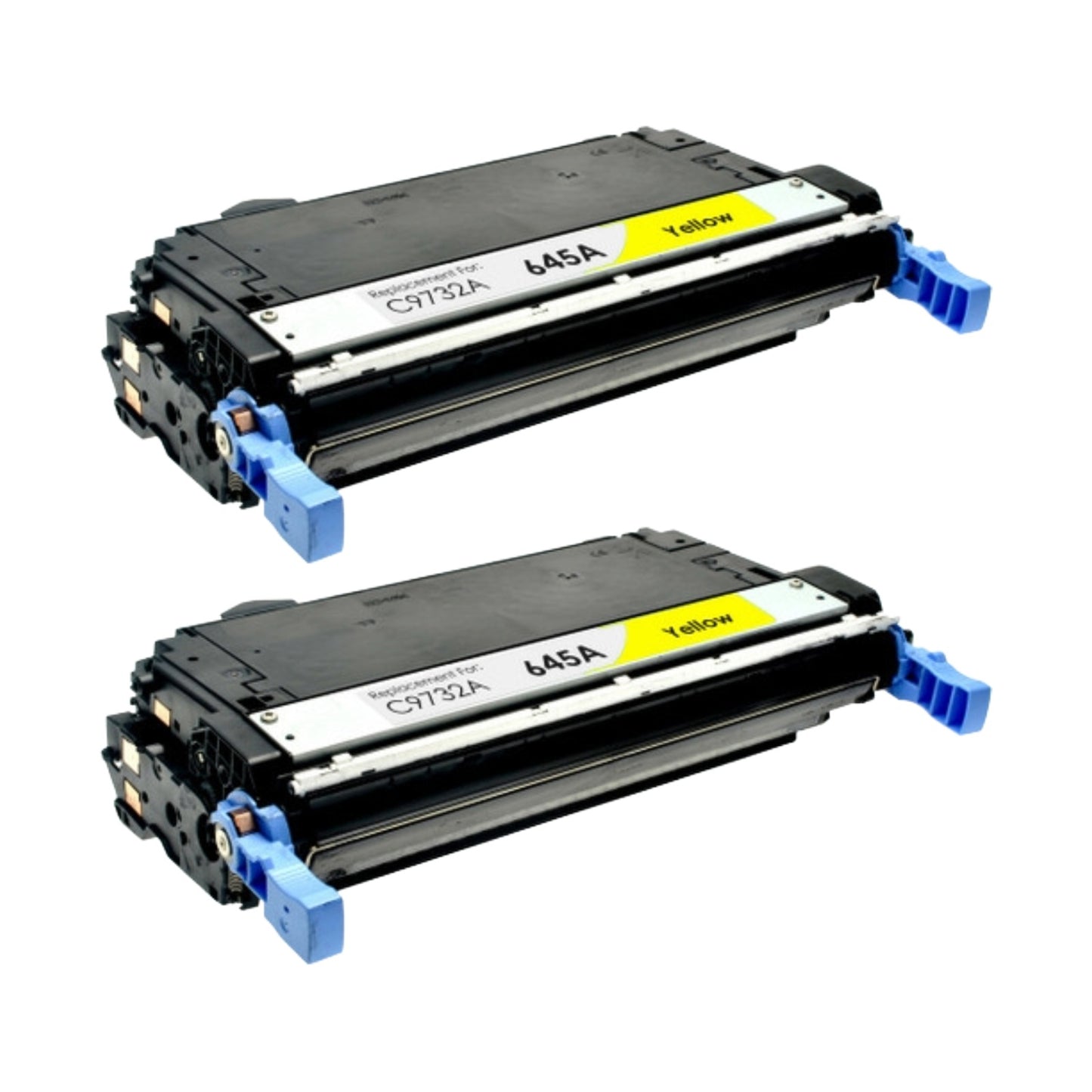 HP C9732A (645A) Yellow Compatible Toner Cartridge [12,000 pages] 2-Pack