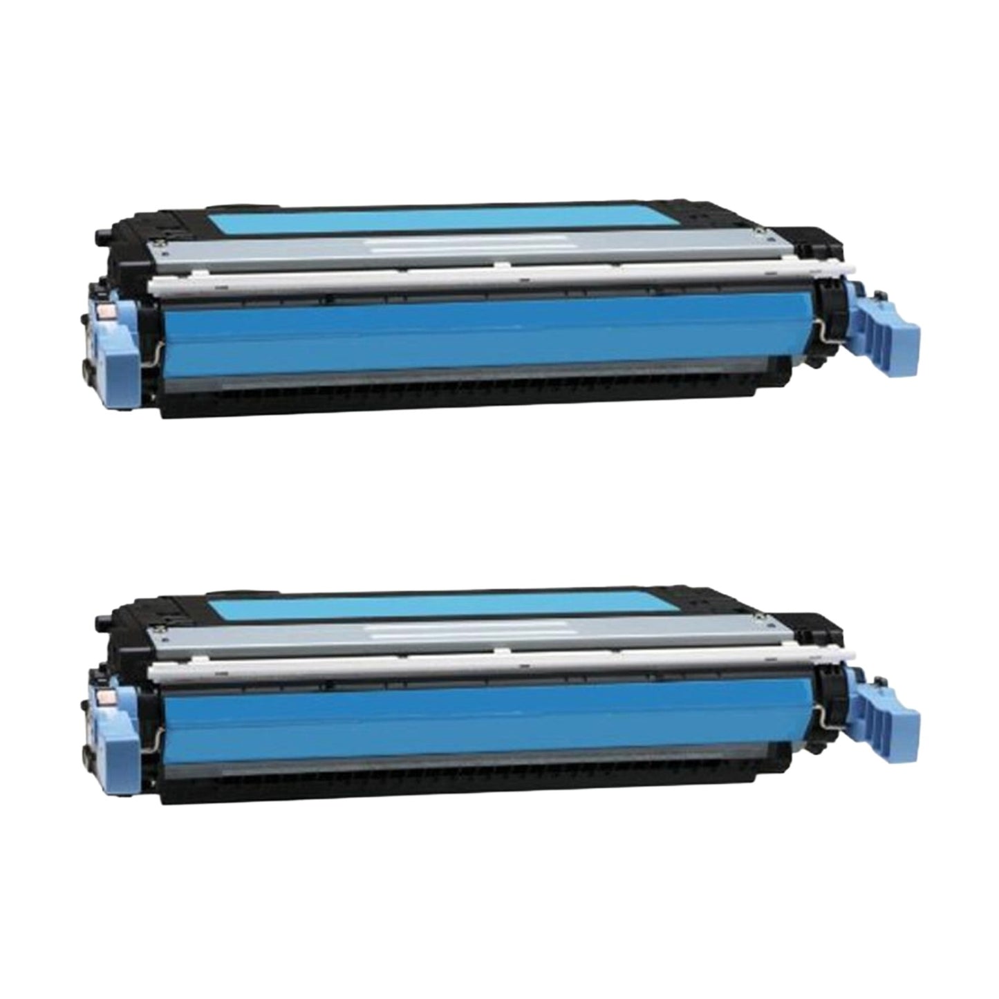 HP CB401A (642A) Cyan Compatible Toner Cartridge [7,500 pages] 2-Pack
