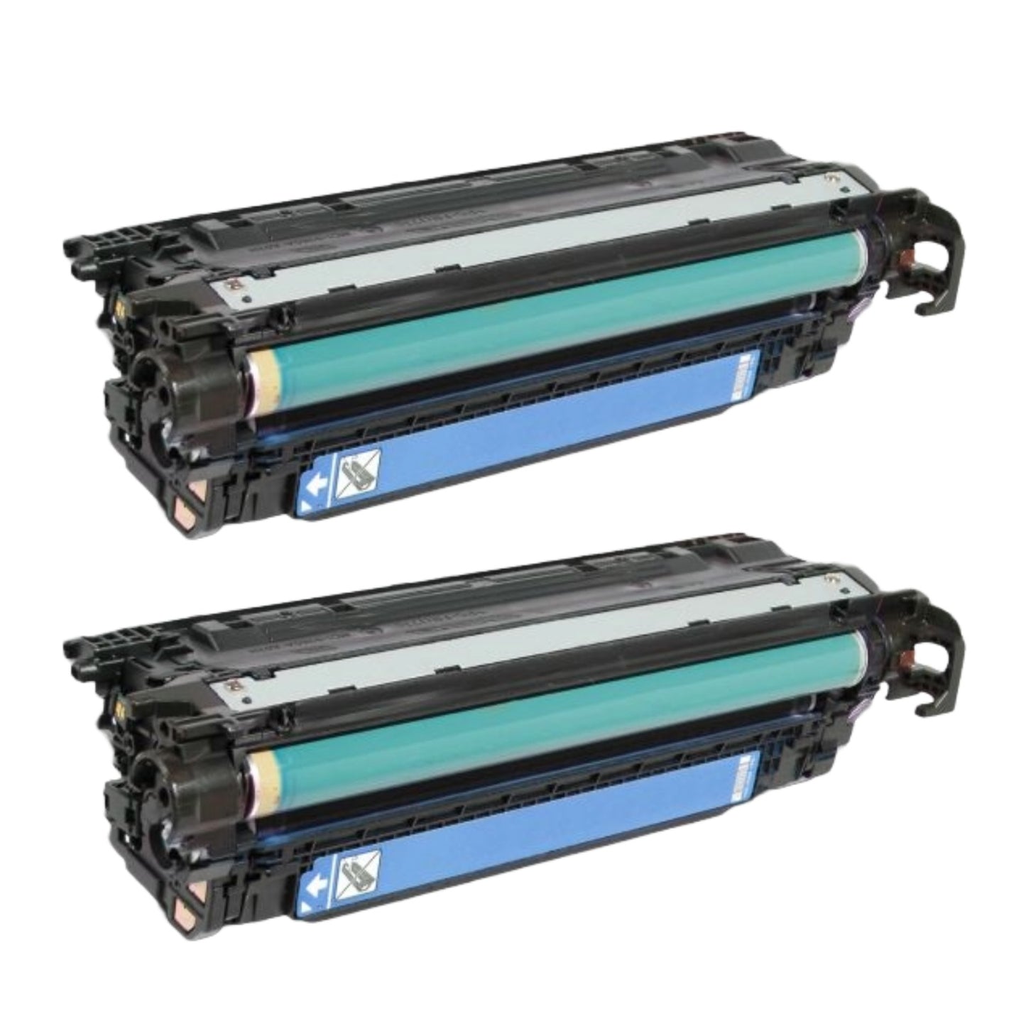 HP CE251A (504A) Cyan Compatible Toner Cartridge [7,000 pages] 2-Pack