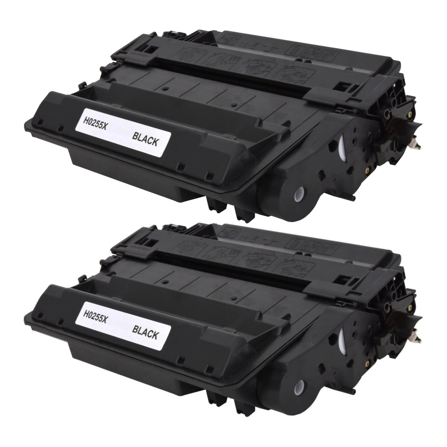 HP CE255X (55X) Compatible Toner Cartridge [12,500 pages] 2-pack