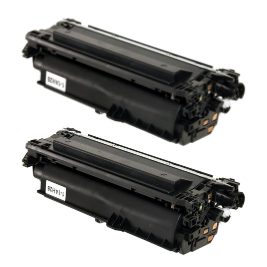 HP CE260X (647X) Black Compatible Toner Cartridge [17,000 pages] 2-Pack