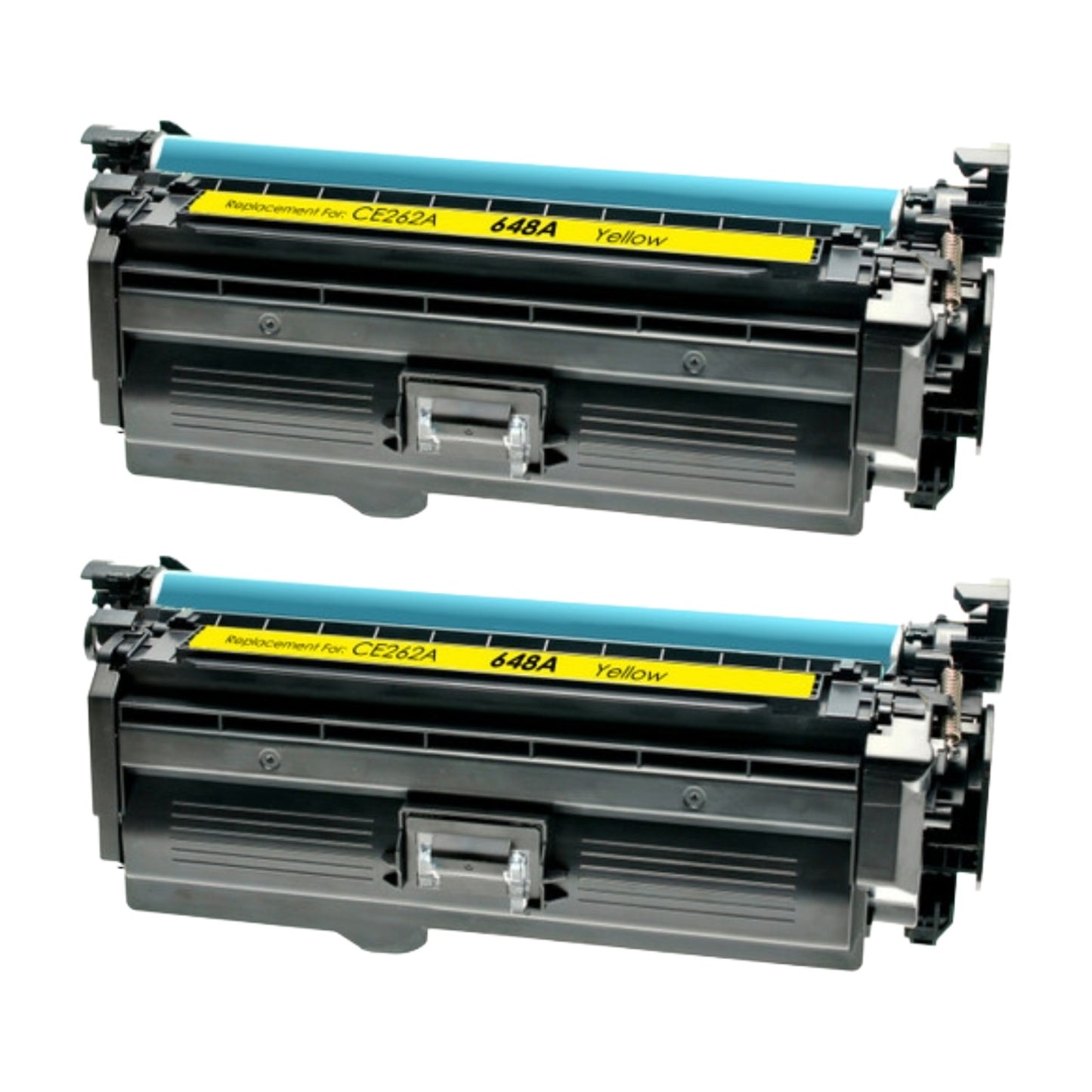 HP CE262A (647A) Yellow Compatible Toner Cartridge [11,000 pages] 2-Pack