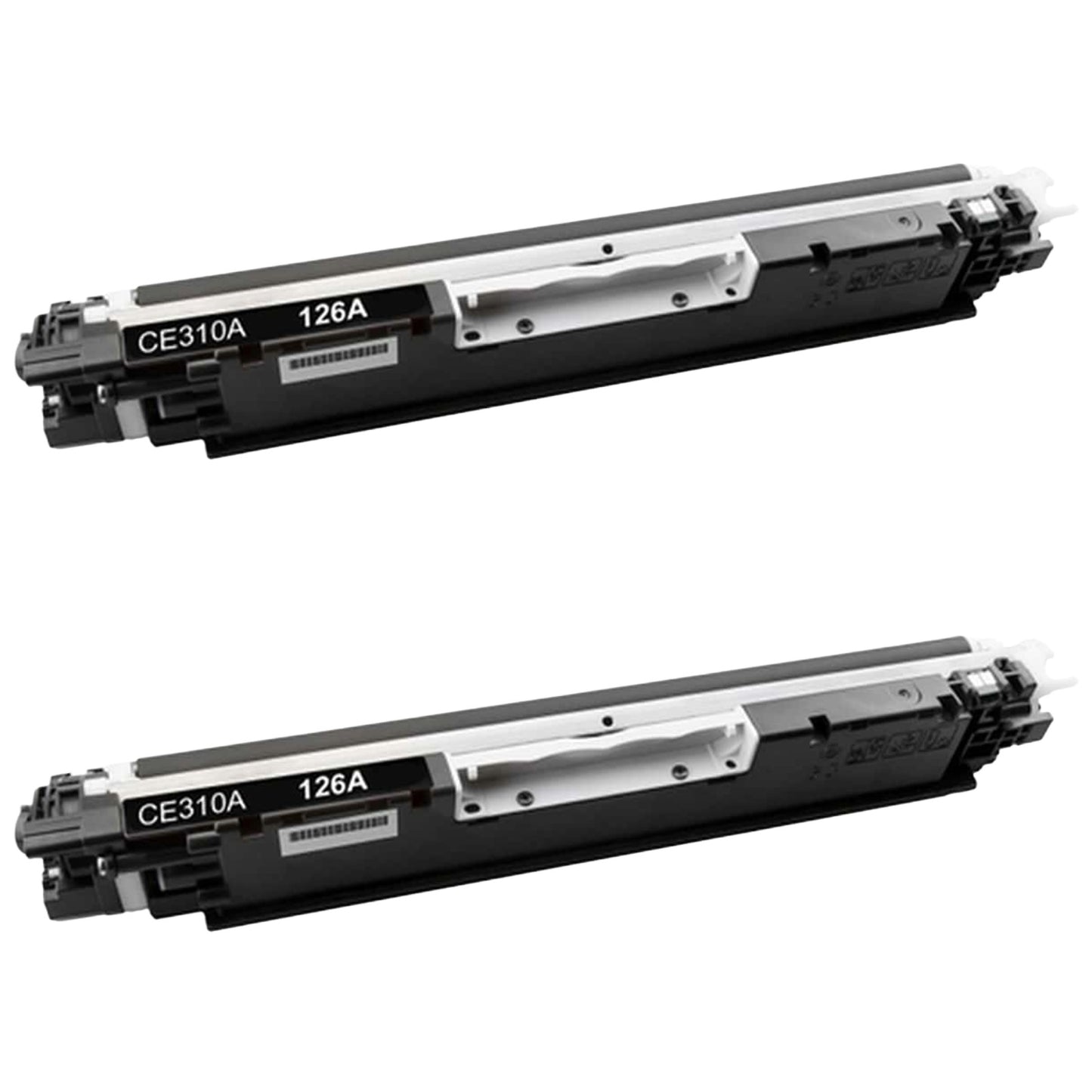 HP CE310A (126A) Black Compatible Toner Cartridge [1,200 pages] 2-Pack