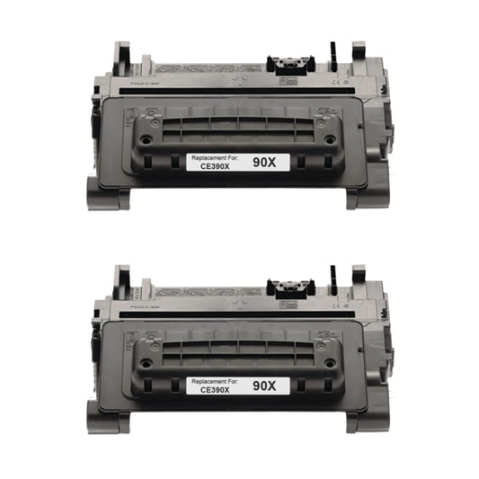 HP CE390X (90X) Compatible Toner Cartridge [24,000 pages] 2-pack