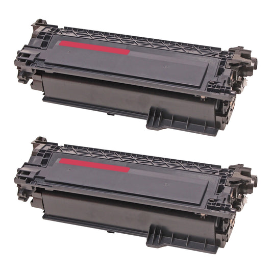 HP CE403A (507A) Magenta Compatible Toner Cartridge [6,000 pages] 2-Pack