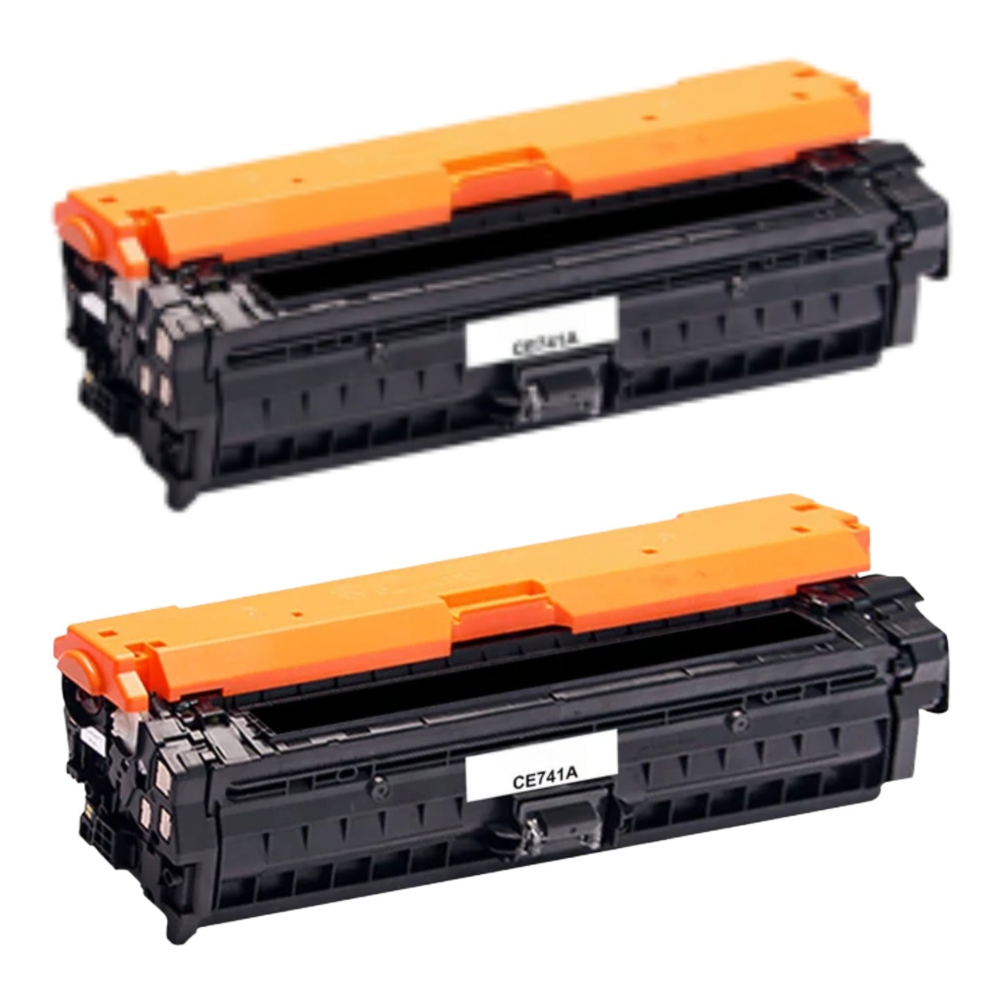 HP CE741A (307A) Cyan Compatible Toner Cartridge [7,000 pages] 2-Pack