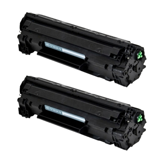 HP CF283A (83A) Compatible Toner Cartridge [1,500 pages] 2-pack
