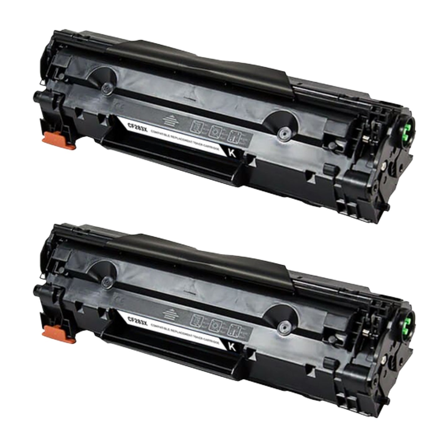 HP CF283X (83X) Compatible Toner Cartridge [2,500 pages] 2-pack