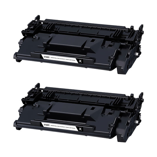 HP CF289Y (89Y) Compatible Toner Cartridge [20,000 pages] 2-pack