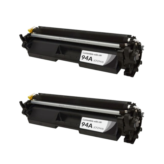 HP CF294A (94A) Compatible Toner Cartridge [1,200 pages] 2-pack