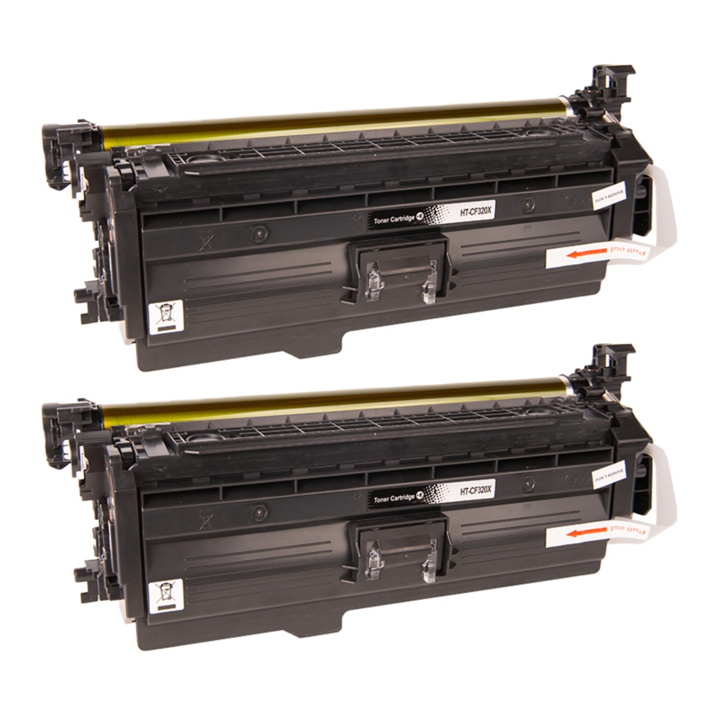 HP CF320X (653X) Black Compatible Toner Cartridge [21,000 pages] 2-Pack