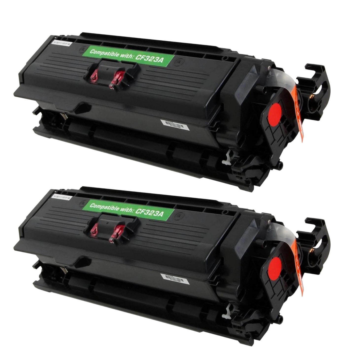 HP CF323A (653X) Magenta Compatible Toner Cartridge [16,500 pages] 2-Pack