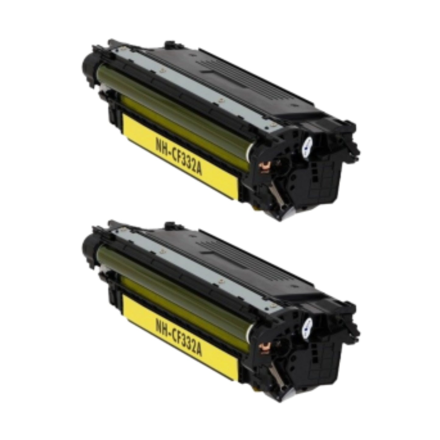 HP CF332A (654A) Yellow Compatible Toner Cartridge [15,000 pages] 2-Pack