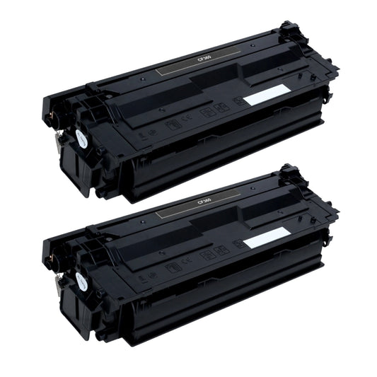 HP CF360A (508A) Black Compatible Toner Cartridge [6,000 pages] 2-Pack