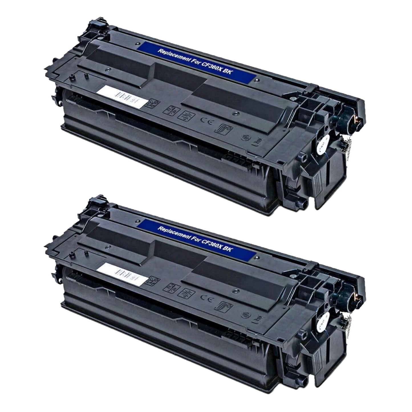 HP CF360X (508X) Black Compatible Toner Cartridge [12,500 pages] 2-Pack