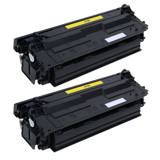 HP CF362A (508A) Yellow Compatible Toner Cartridge [5,000 pages] 2-Pack