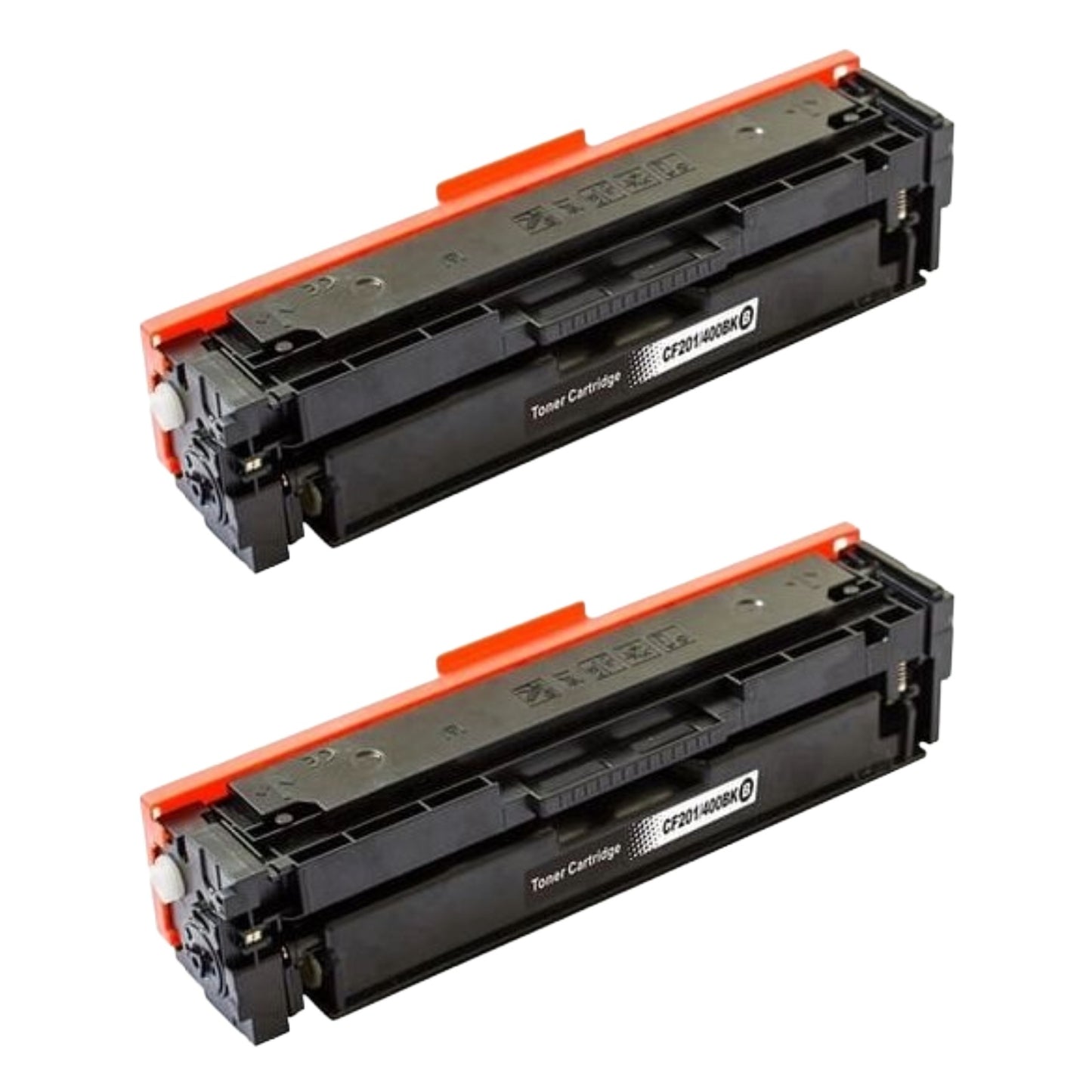 HP CF400A (201A) Black Compatible Toner Cartridge [1,500 pages] 2-Pack