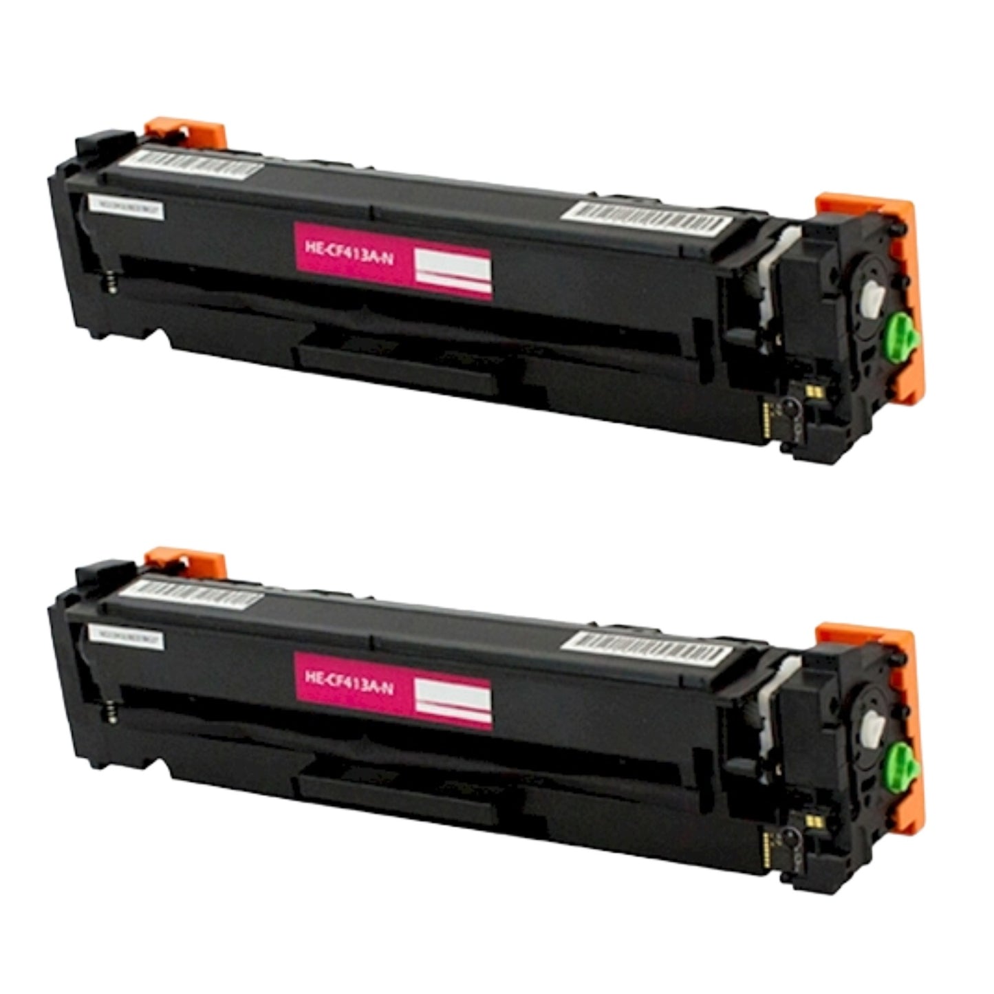 HP CF413A (410A) Magenta Compatible Toner Cartridge [2,300 pages] 2-Pack
