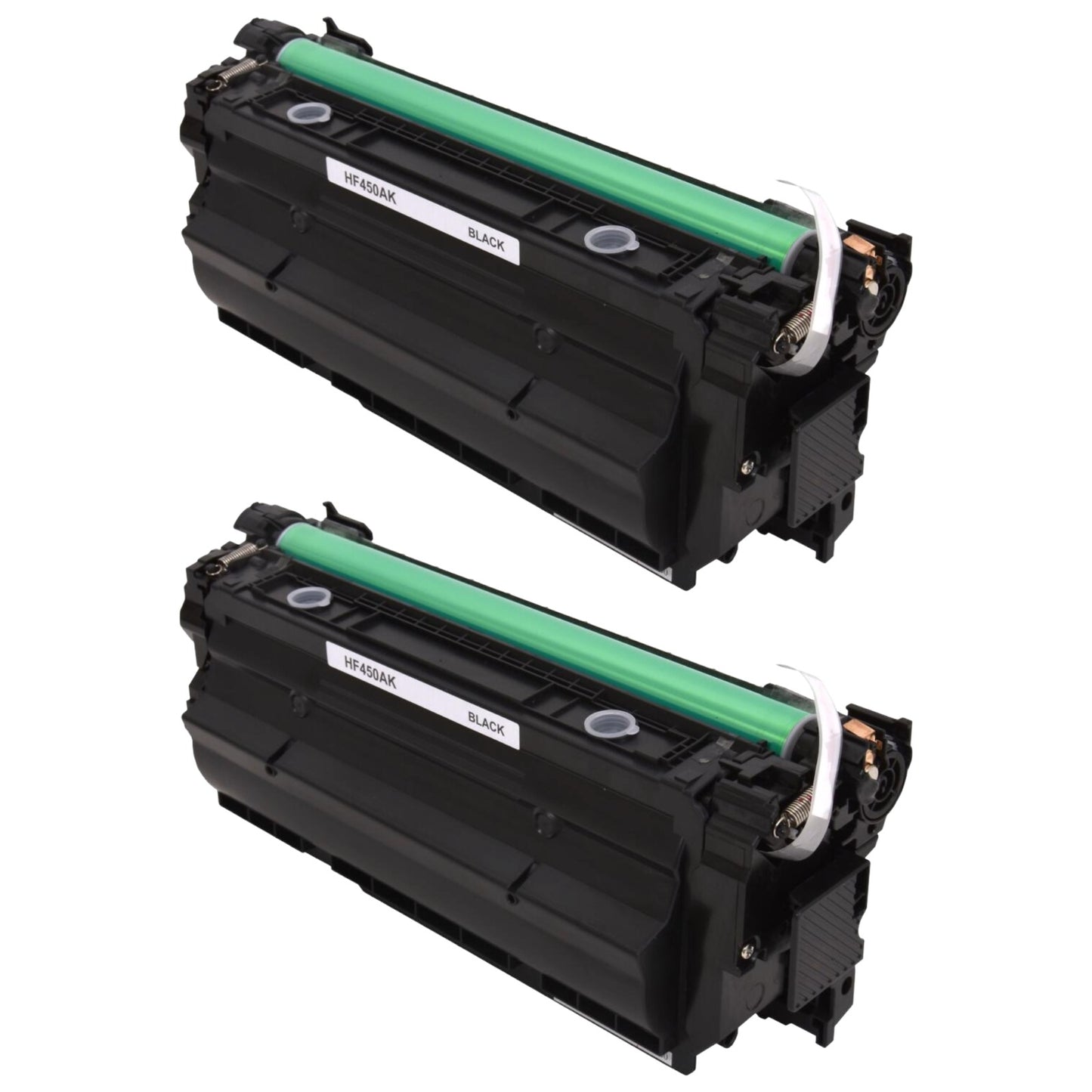 HP CF450A (655A) Black Compatible Toner Cartridge [12,500 pages] 2-Pack