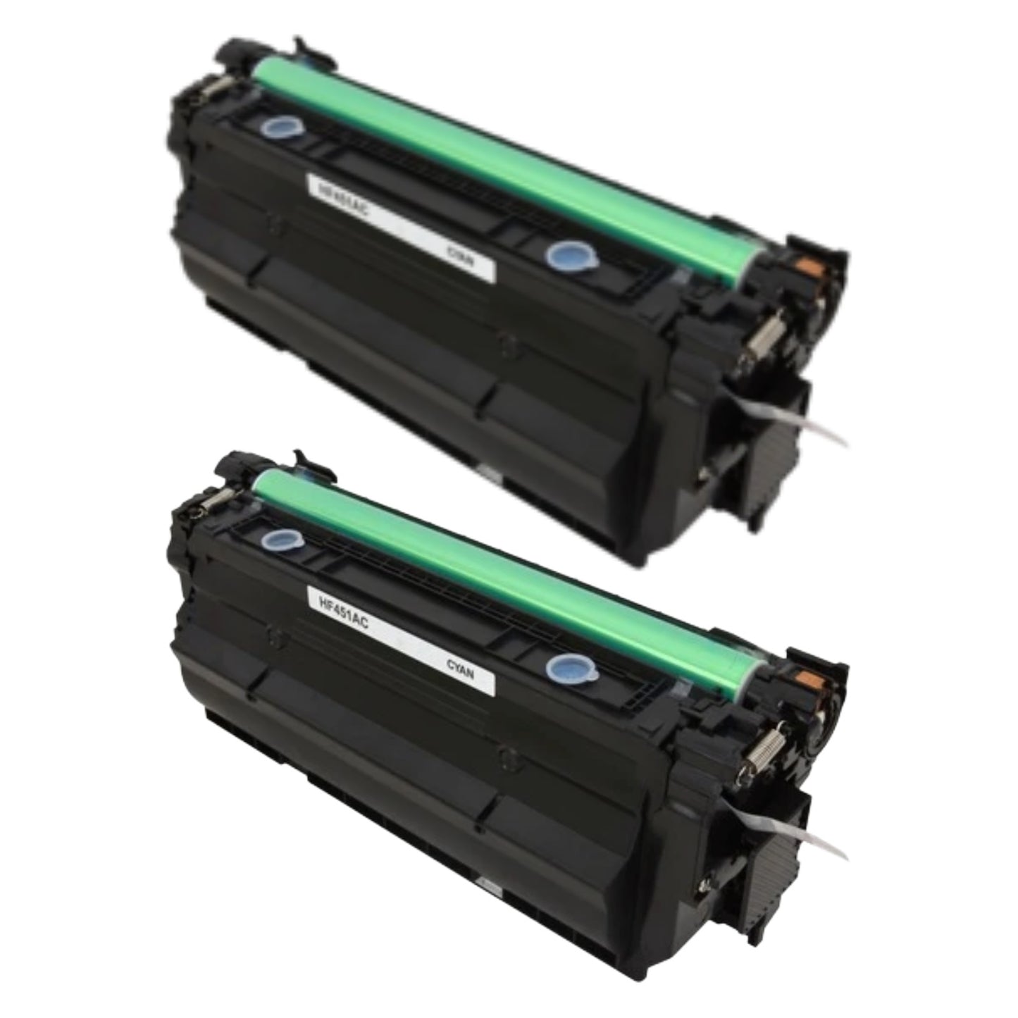 HP CF451A (655A) Cyan Compatible Toner Cartridge [10,500 pages] 2-Pack