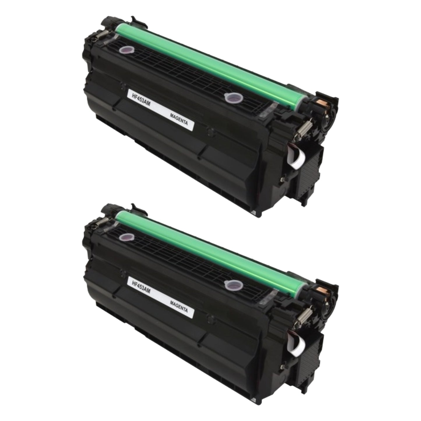 HP CF453A (655A) Magenta Compatible Toner Cartridge [10,500 pages] 2-Pack