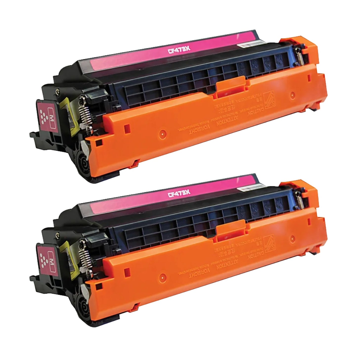 HP CF473X (657X) Magenta Compatible Toner Cartridge [23,000 pages] 2-Pack