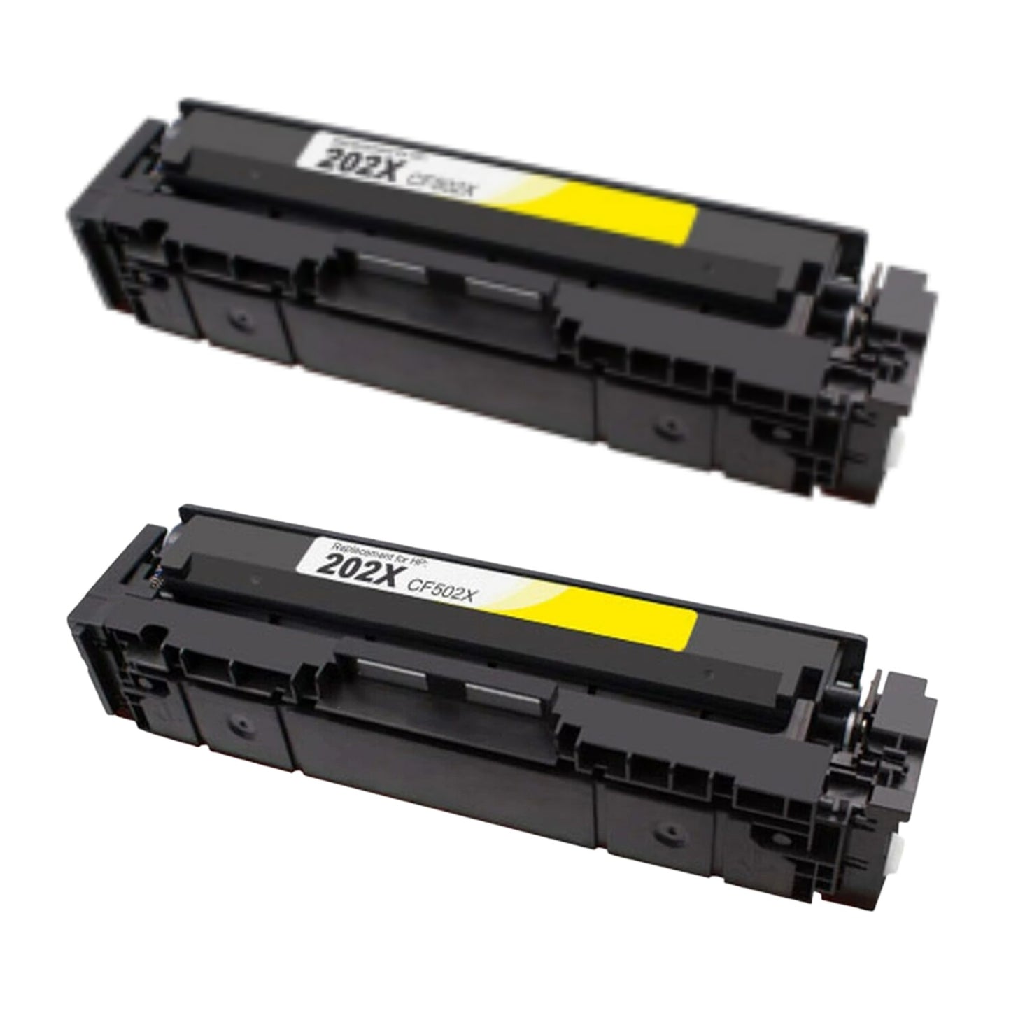HP CF502X (202X) Yellow Compatible Toner Cartridge [2,500 pages] 2-Pack