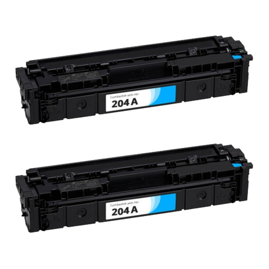 HP CF511A (204A) Cyan Compatible Toner Cartridge [900 pages] 2-Pack