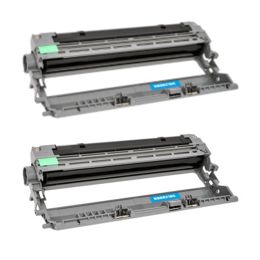 Brother DR210C Cyan Compatible Drum Unit [15,000 pages] 2-Pack