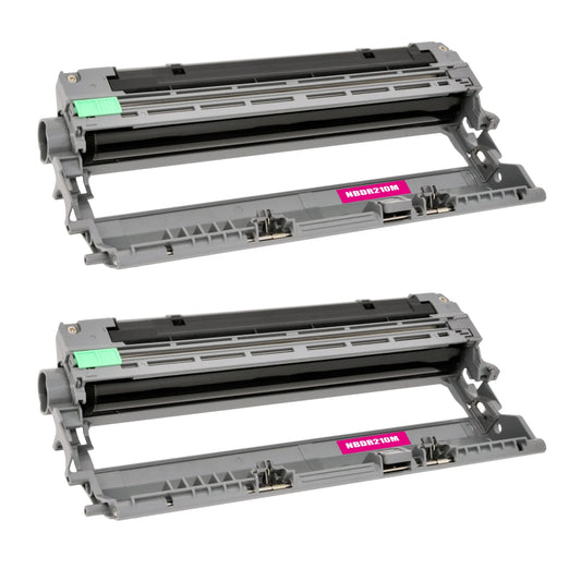 Brother DR210M Magenta Compatible Drum Unit [15,000 pages] 2-Pack