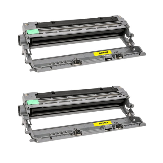 Brother DR210Y Yellow Compatible Drum Unit [15,000 pages] 2-Pack