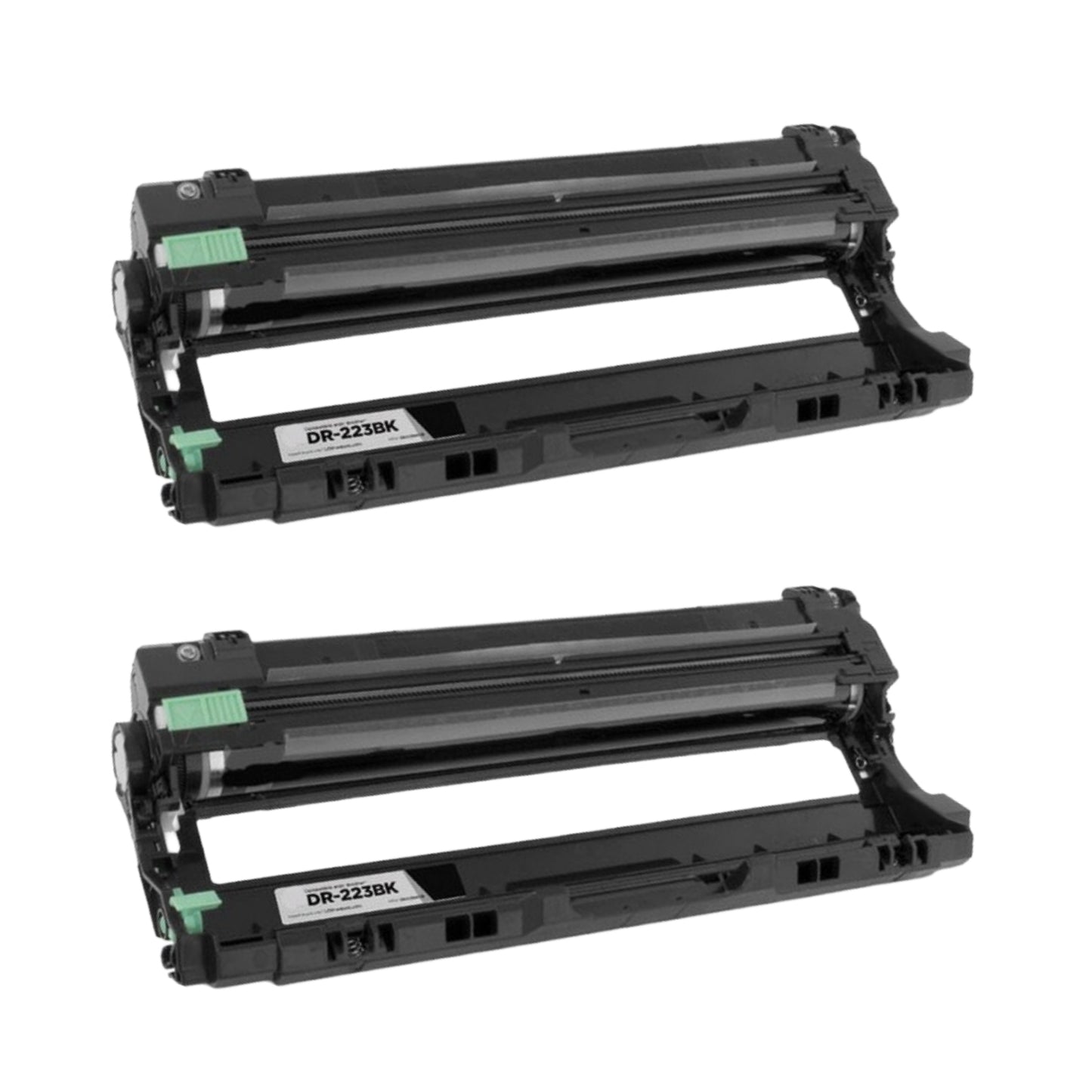 Brother DR223BK Black Compatible Drum Unit [18,000 pages] 2-Pack