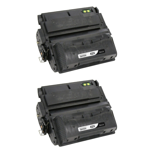 HP Q5942X (42X) Compatible Toner Cartridge [24,000 pages] 2-pack