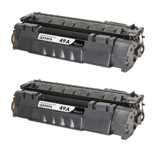 HP Q5949A (49A) Compatible Toner Cartridge [2,500 pages] 2-pack