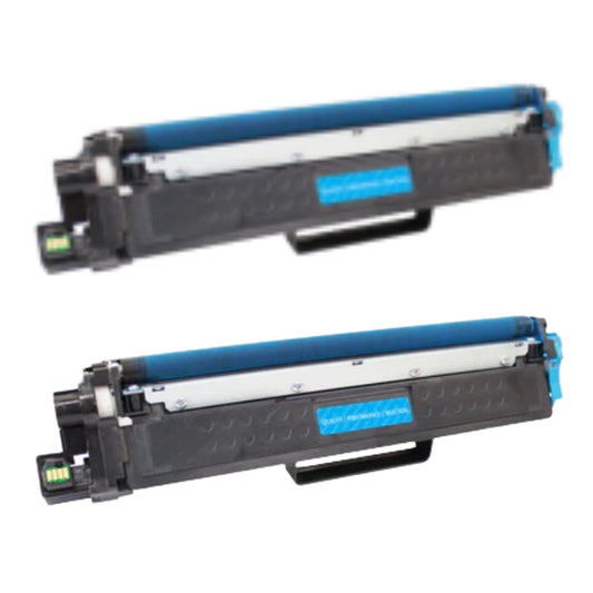Brother TN223C Cyan Compatible Toner Cartridge [1,300 pages] 2-Pack
