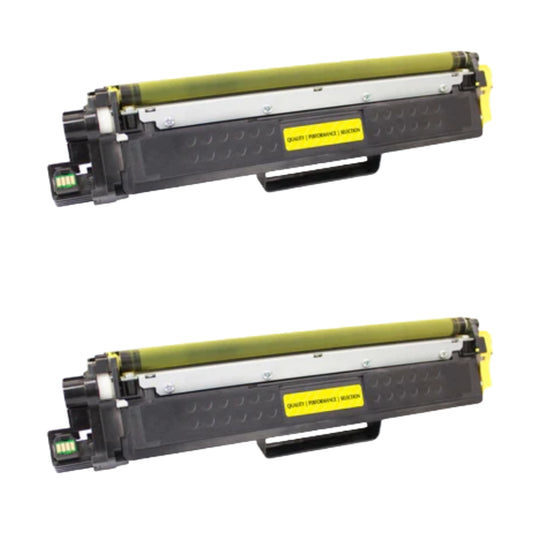 Brother TN223Y Yellow Compatible Toner Cartridge [1,300 pages] 2-Pack
