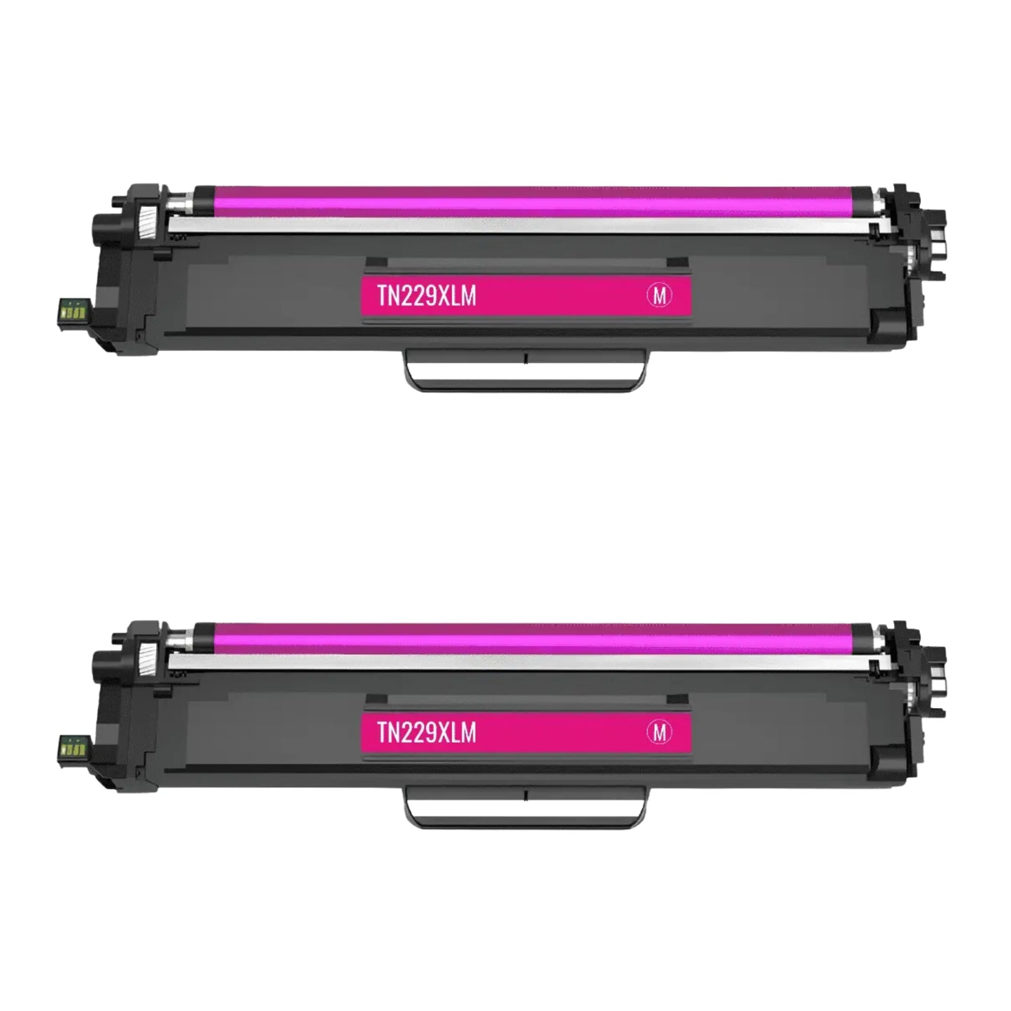 Brother TN229XLM Magenta High Yield Compatible Toner Cartridge [2,300 pages] 2-Pack