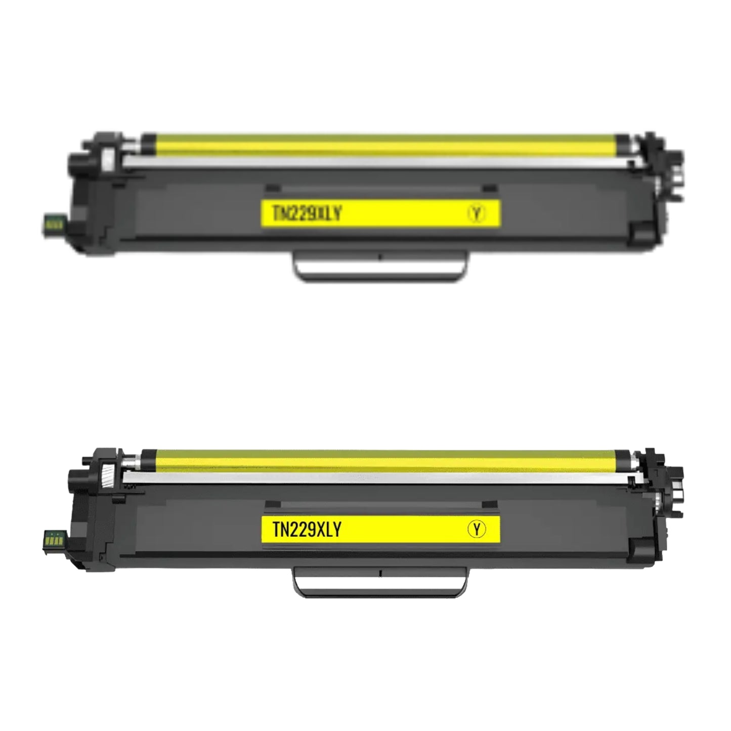 Brother TN229XLY Yellow High Yield Compatible Toner Cartridge [2,300 pages] 2-Pack