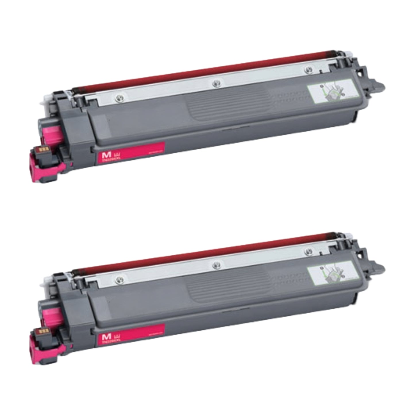 Brother TN229XXLM Magenta Super High Yield Compatible Toner Cartridge [4,000 pages] 2-Pack