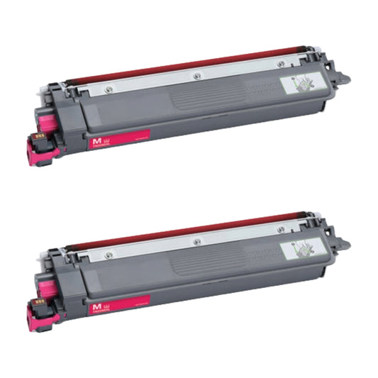 Brother TN229XXLM Magenta Super High Yield Compatible Toner Cartridge [4,000 pages] 2-Pack